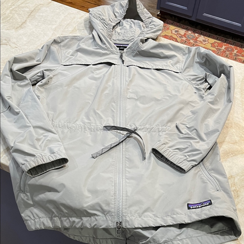 Patagonia Gray Hooded Jacket